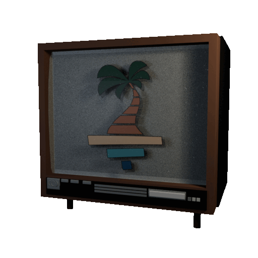 Spinning Palm Tree